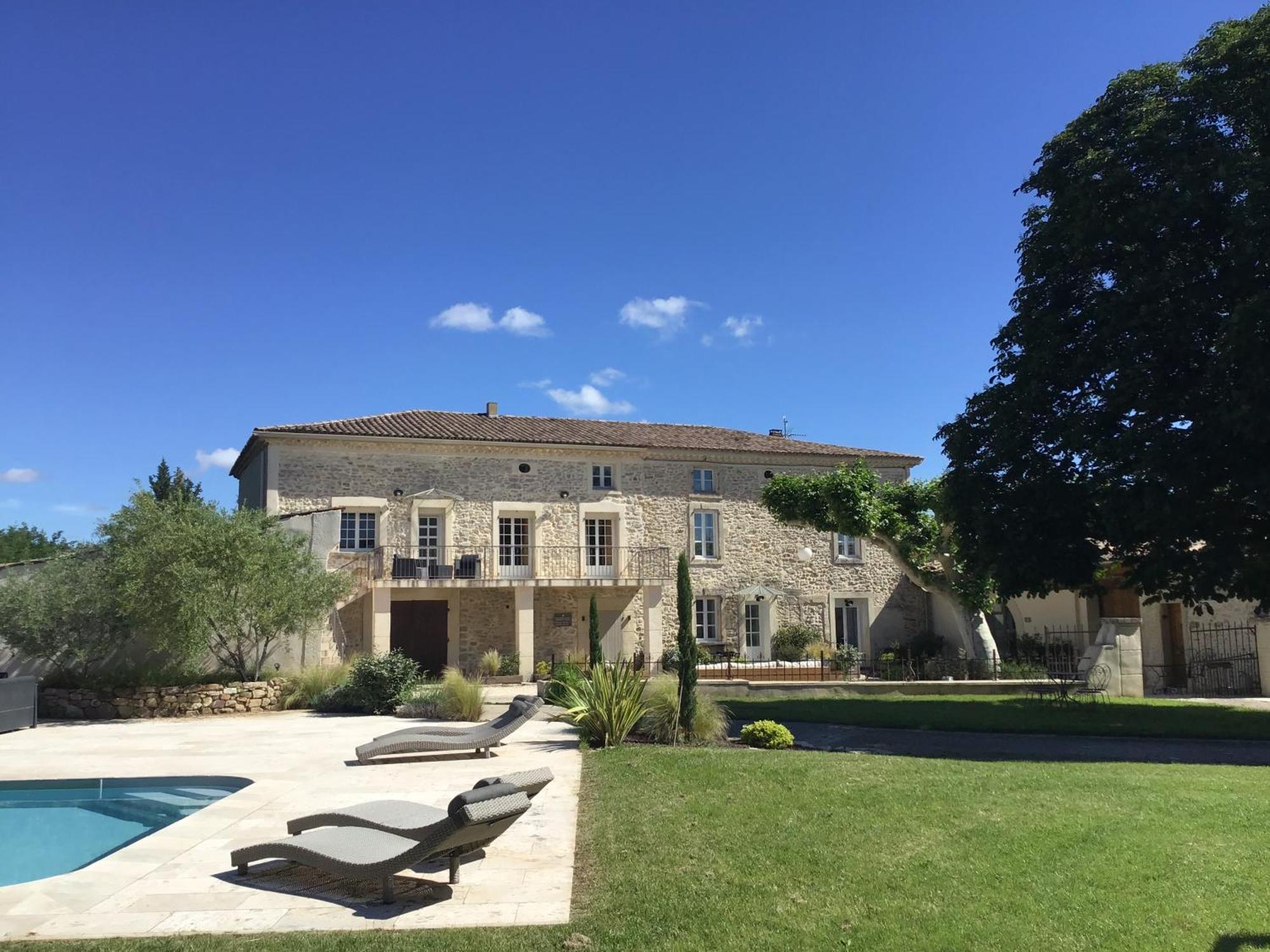 Villa Domaine Chamarel Saint-Paulet-de-Caisson Exterior foto